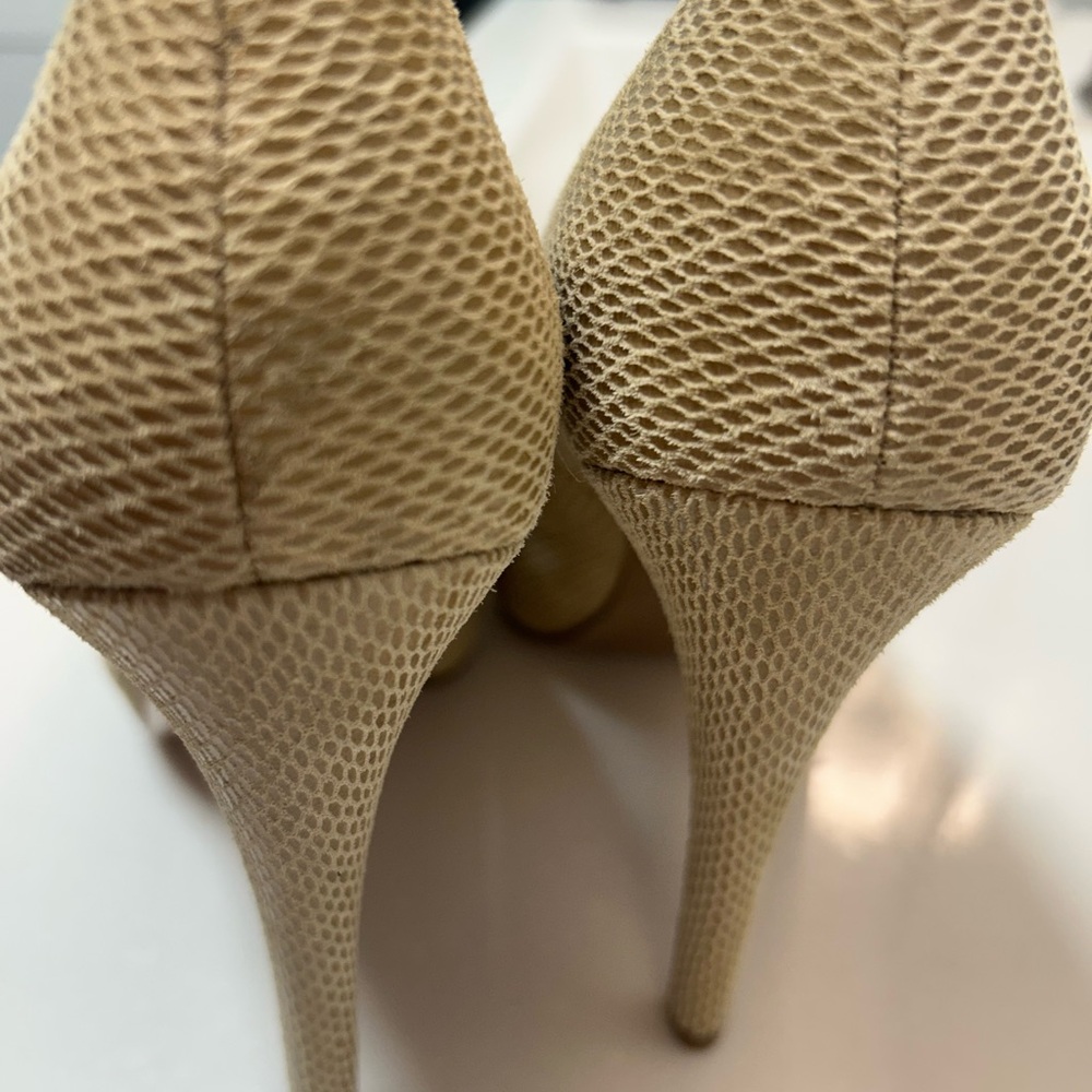 Bcbgeneration Parade Stiletto Platform Pumps. Tan… - image 6